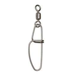 Vartej + Agrafa Otel Zeck Stainless Steel Swivel + Snap 114kg 3buc