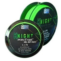 Asso Knight 1200m 0.310mm 6.3kg Fluorescent Chartreuse