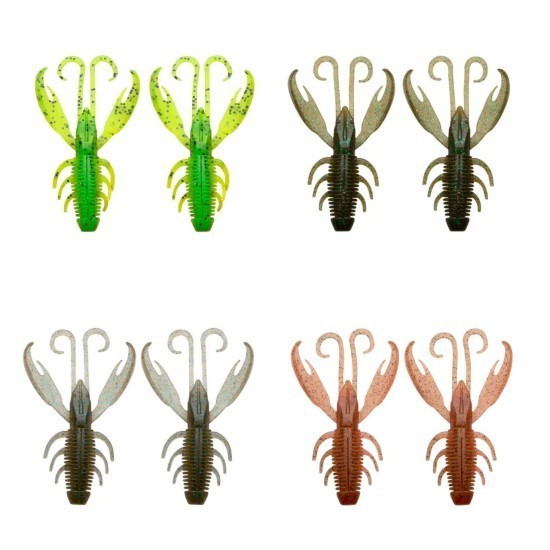 Nălucă Zeck Edward, Kiwi Lemon, 7.1cm/3.8g, 8buc/blister