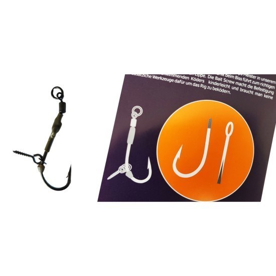 Rig Crap Ronnie Rig 08 Orange Series 7 No.8 20lb 3buc