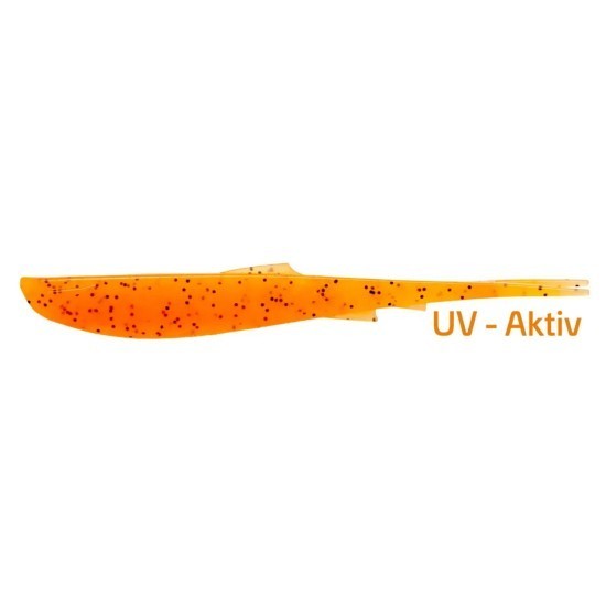 Shad Zeck Wilson, Black Flake Orange, 10.2cm/4.3g, 7buc/blister Shad Zeck Wilson, Black Flake Orange, 10.2cm/4.3g, 7buc/blister