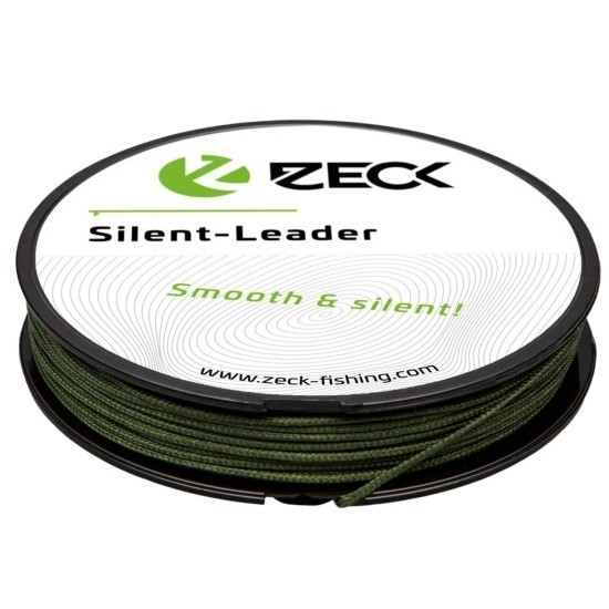 Fir textil înaintaș Zeck Silent Leader, Dark Green, 0.9mm/68kg/20m Fir textil înaintaș Zeck Silent Leader, Dark Green, 0.9mm/68kg/20m