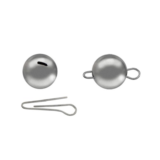 Plumbi Cheburashka Konger Black Nickel 10gr cu Agrafa Detasabila 5buc