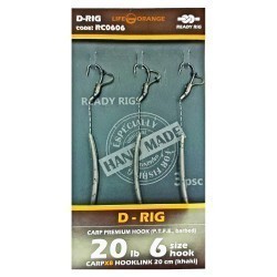 Rig Crap D-Rig 06 Orange Series 6 No.6 20lb 20cm 3buc