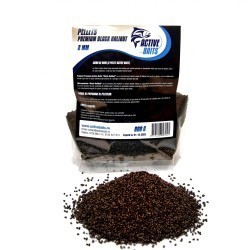 Pelete Active Baits, Premium Black Halibut, 2mm, 800g