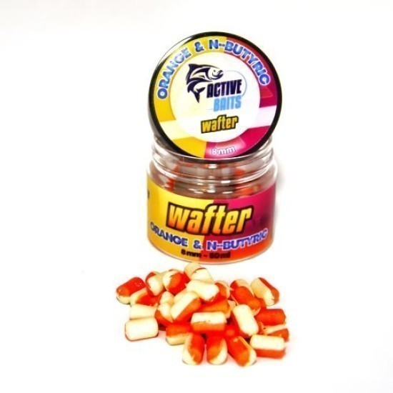 Dumbell critic echilibrat Active Baits Premium, Orange & N-Butyric, 8mm, 50ml