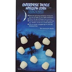Porumb artificial Enterprise Tackle Niteglow Sweetcorn Pop-up, Neon Blue, 8buc/plic