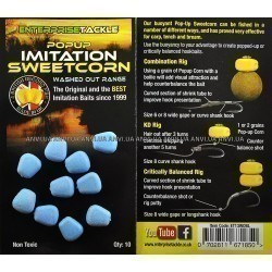 Porumb artificial Enterprise Tackle Pop-up Imitation Sweetcorn Washed Out Range, Blue, 10buc/plic