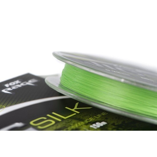 Fir textil Fox Rage Jig Silk Verde Fluorescent 0.08mm/12lbs/150m