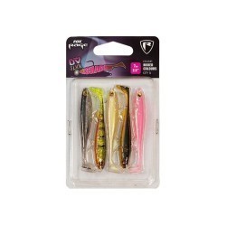 SHAD FOX RAGE SLICK SHAD UV MIXED COLOUR 7CM 5BUC/PLIC