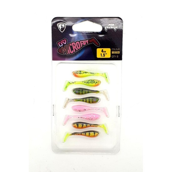 SHAD FOX RAGE UV MICRO FRY 4CM 8BUC/BLISTER