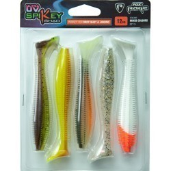 Grub Fox Rage Spikey Ultra UV, Mixed Colours, 6cm, 5buc/plic