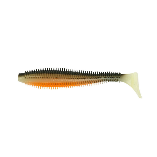 Grub Fox Rage Spikey Shad UV, Hot Olive, 9cm