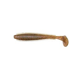 Grub Fox Rage Spikey Shad UV, Motor Oil, 12cm