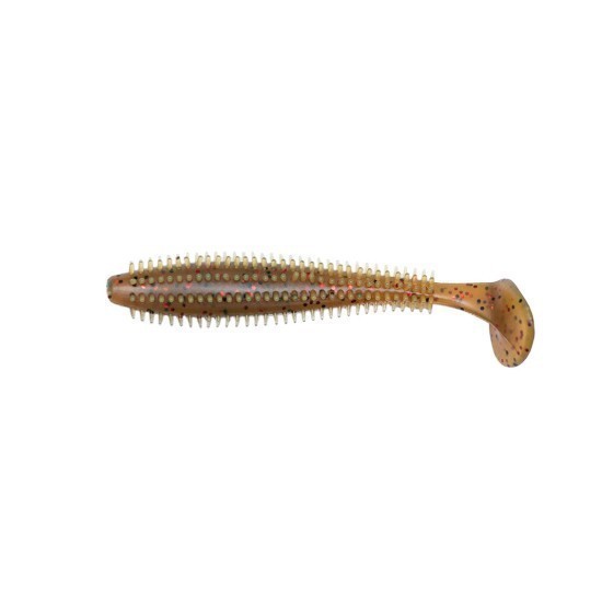 Grub Fox Rage Spikey Shad UV, Motor Oil, 9cm