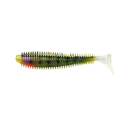 Grub Fox Rage Spikey Shad UV, Stickleback, 12cm