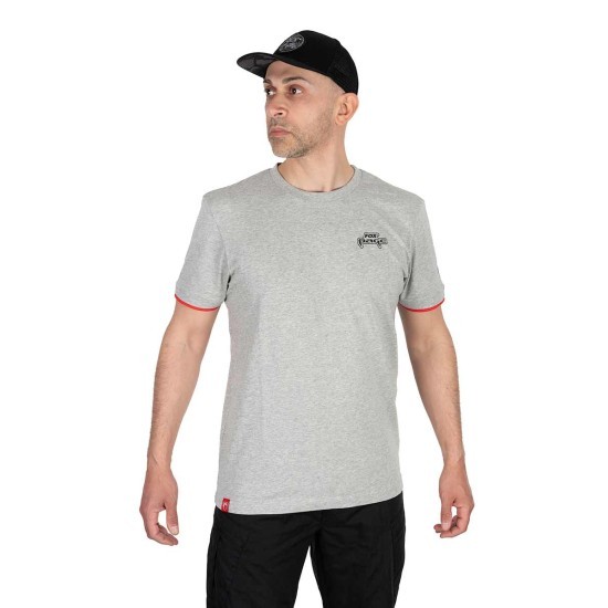 Tricou Fox Rage Voyager Tee, Light Grey, 3X-Large