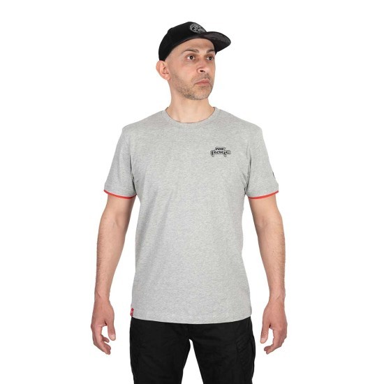 Tricou Fox Rage Voyager Tee, Light Grey, 3X-Large