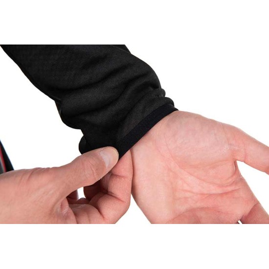 Hanorac Fox Rage Pro Series Technical Hoody, Storm Grey & Chilli Red, Small