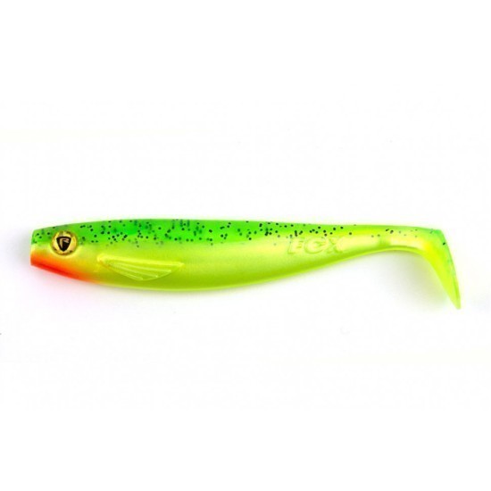 Shad Fox Rage Pro Shad, UV Lemon Tiger, 10cm, 1buc/plic