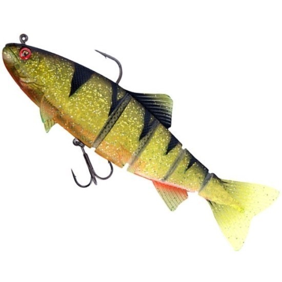 SWIMBAIT FOX RAGE REPLICANT TROUT JOINTED SHALLOW UV PERCH 40G 14CM