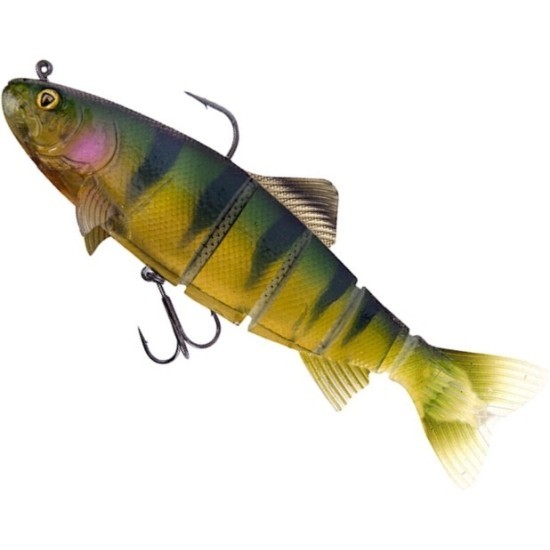 SWIMBAIT FOX RAGE REPLICANT® TROUT JOINTED SHALLOW UV STICKLEBACK  40G 14CM
