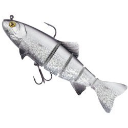 SWIMBAIT FOX RAGE REPLICANT® TROUT JOINTED SHALLOW UV SILVER BLEAK 40G 14CM 