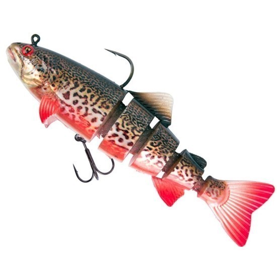 SWIMBAIT FOX RAGE REPLICANT® TROUT JOINTED SHALLOW SUPER NATURAL TIGER TROUT 40G 14CM