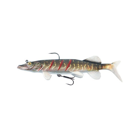 SWIMBAIT FOX RAGE REPLICANT® REALISTIC PIKE SUPERNATURAL WOUNDED PIKE 10CM 14G