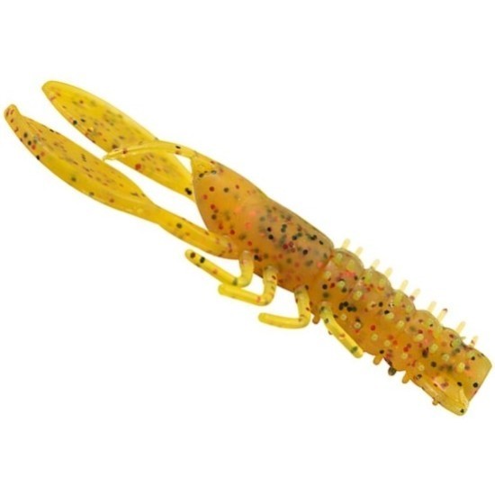 SHAD FOX RAGE FLOATING CREATURE CRAYFISH UV GOLDEN GLITTER 9CM 5BUC/PLIC