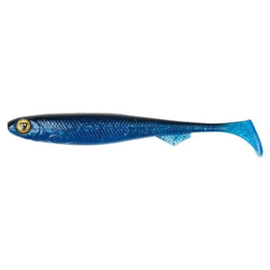 SHAD FOX RAGE SLICK SHAD ULTRA UV BLUE FLASH 9CM
