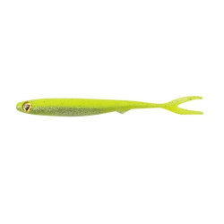 SHAD FOX RAGE SLICK FINESSE SUPER SOFT UV CHARTREUSE AYU 11CM