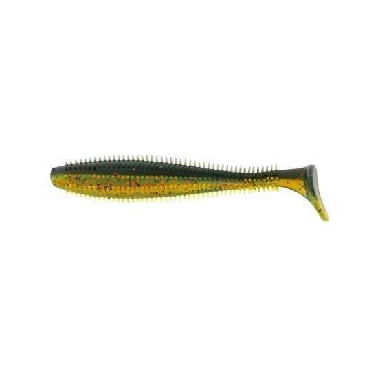 GRUB FOX RAGE SPIKEY SHAD ULTRA UV DARK OIL 6CM