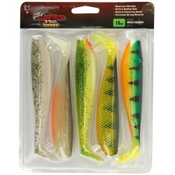 SHAD FOX RAGE ZANDER PRO ULTRA UV MIXED COLOURS 7.5CM 5BUC/PLIC