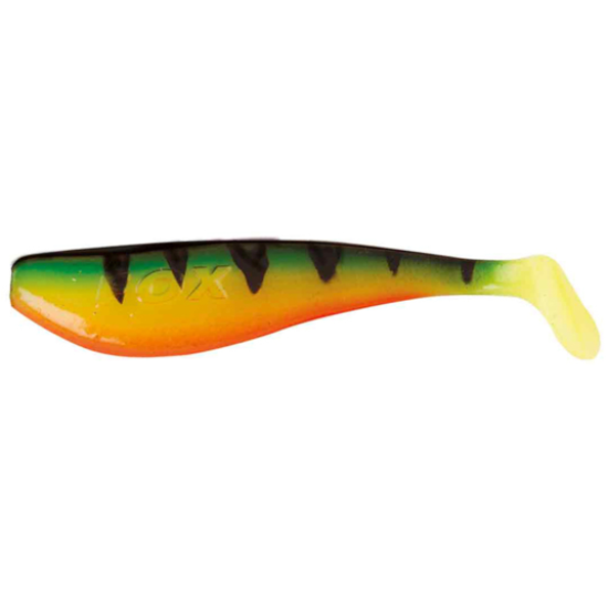 Shad Fox Rage Zander Pro Ultra UV Fire Tiger, 10cm, 1buc/plic