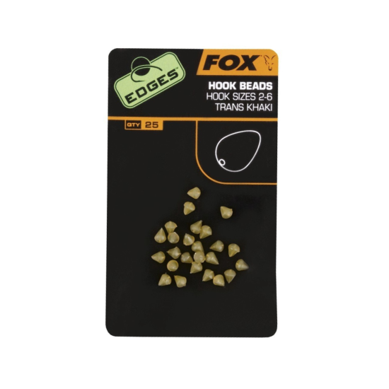 OPRITOARE CÂRLIG FOX EDGES™ HOOK BEADS NR.2-6 25BUC/PLIC OPRITOARE CÂRLIG FOX EDGES™ HOOK BEADS NR.2-6 25BUC/PLIC