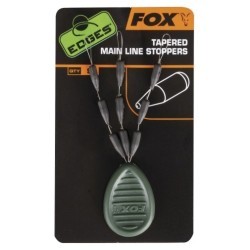 OPRITOARE FOX EDGES TAPERED MAIN LINE STOPPERS 9BUC/PLIC