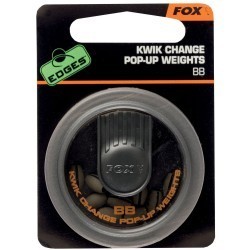 Plumbi Fox Edges Kwik Change Pop Up Weights, #BB, 0.4g