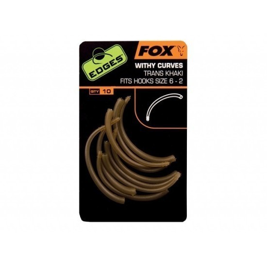 MANȘON FOX EDGES™ WITHY CURVES ADAPTOR 10BUC/PLIC MANȘON FOX EDGES™ WITHY CURVES ADAPTOR 10BUC/PLIC