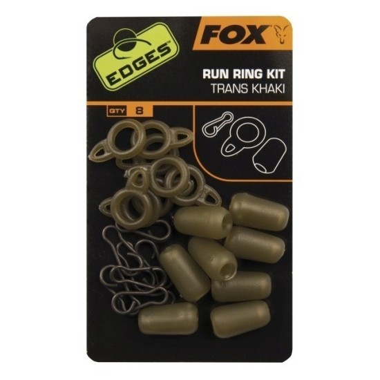 KIT MONTURI CULISANTE FOX EDGES™ RUN RING KIT 3X8BUC/PLIC KIT MONTURI CULISANTE FOX EDGES™ RUN RING KIT 3X8BUC/PLIC