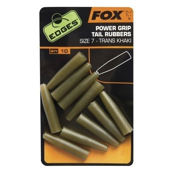 CONURI FOX EDGES™ POWER GRIP TAIL RUBBERS NR.7 10BUC/PLIC
