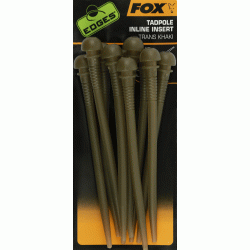 TIJĂ BLOCARE PLUMB FOX EDGES TADPOLE INLINE INSERT TRANS KHAKI 10BUC/PLIC