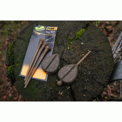 TIJĂ BLOCARE PLUMB FOX EDGES TADPOLE INLINE INSERT TRANS KHAKI 10BUC/PLIC