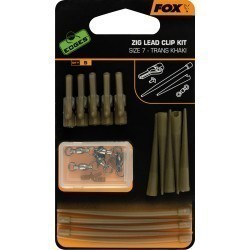 KIT MONTURĂ FOX EDGES ZIG LEAD CLIP 5X5BUC/BLISTER
