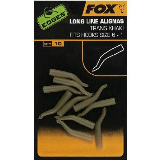 LINE ALIGNER FOX EDGES™ LONG LINE ALIGNAS TRANS KHAKI  NR.6-1  10BUC/PLIC