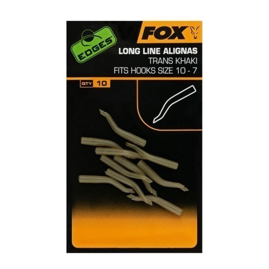LINE ALIGNER FOX EDGES™ LONG LINE ALIGNAS TRANS KHAKI  NR.10-7  10BUC/PLIC