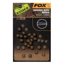 BILUȚE ANTIȘOC FOX EDGES CAMO TAPERED BORE BEADS 4MM 30BUC/PLIC