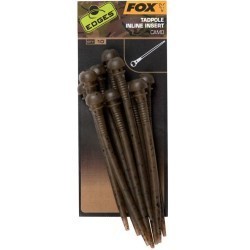 TIJĂ BLOCARE PLUMB FOX EDGES CAMO TADPOLE INLINE INSERT 10BUC/PLIC