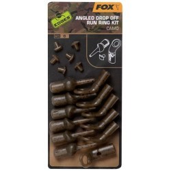 KIT FOX EDGES CAMO ANGLED DROP OFF RUN RING 3X6BUC/PLIC