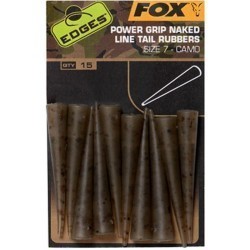 CONURI FOX EDGES CAMO POWER GRIP NAKED LINE TAIL RUBBERS NR.7 10BUBC/PLIC